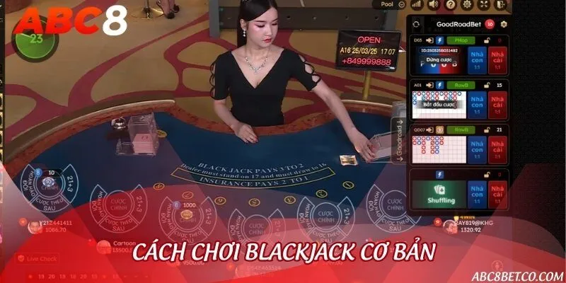 Cách chơi bài Blackjack cơ bản cho người mới bắt đầu