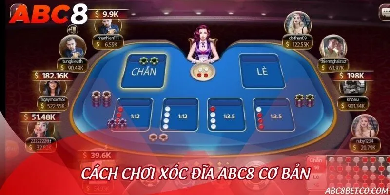 Quy định dụng cụ thực hiện và hướng dẫn đặt cược xóc đĩa chi tiết