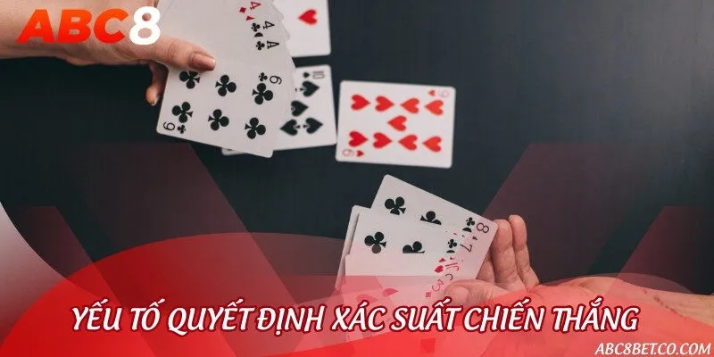 Việc thắng cược thường được quyết định bởi 3 yếu tố